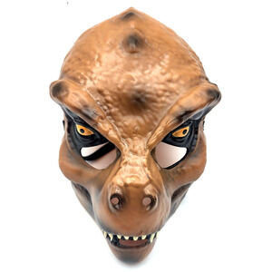 Jurassic Park T Rex Child Mask Dinosaur Gently Used